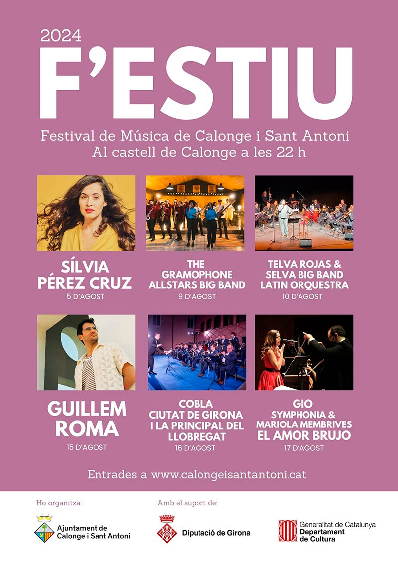 Festival de Música de Sant Antoni de Calonge: F’ESTIU